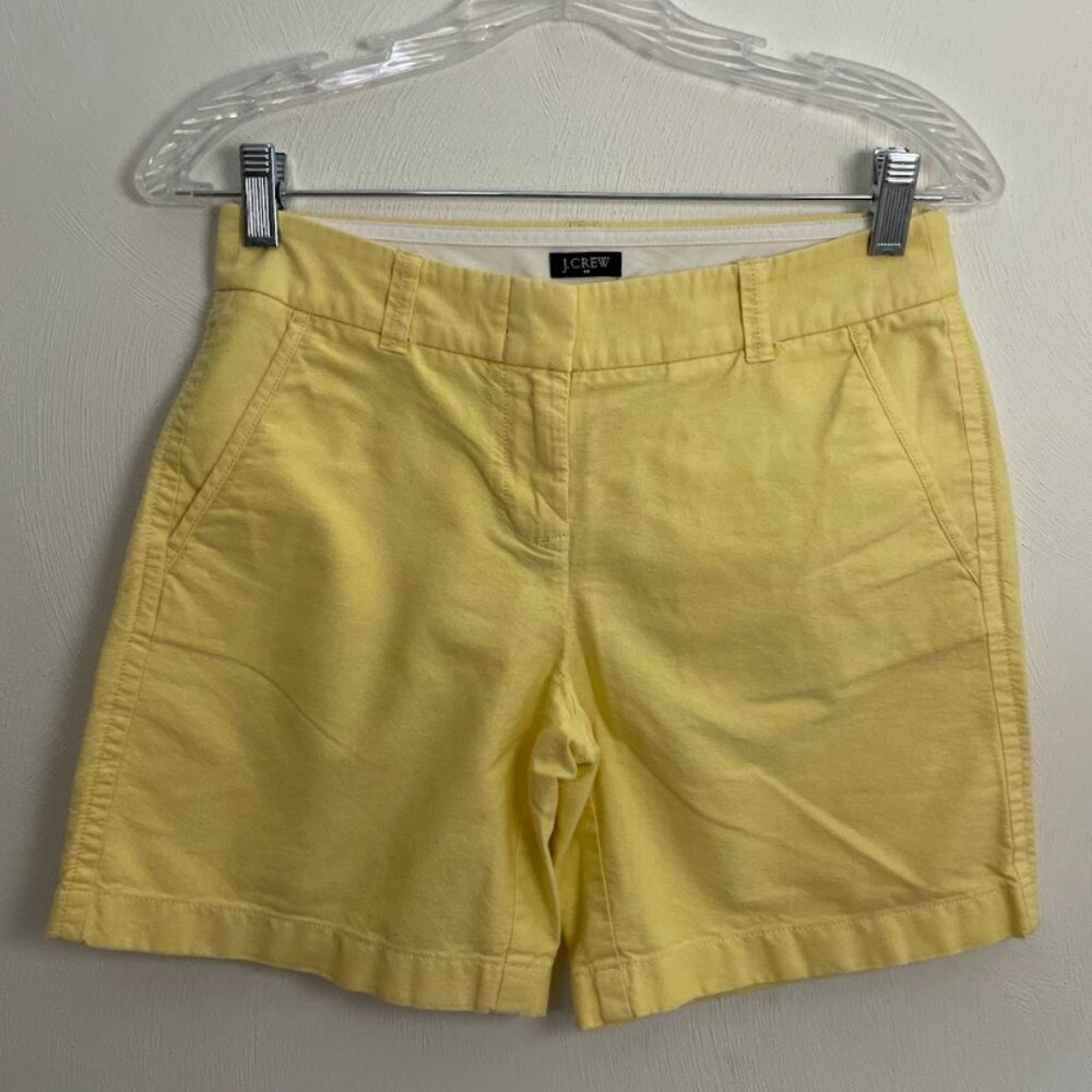 J.Crew City Fit Yellow Chino Shorts - Size 00 - For a good cause!